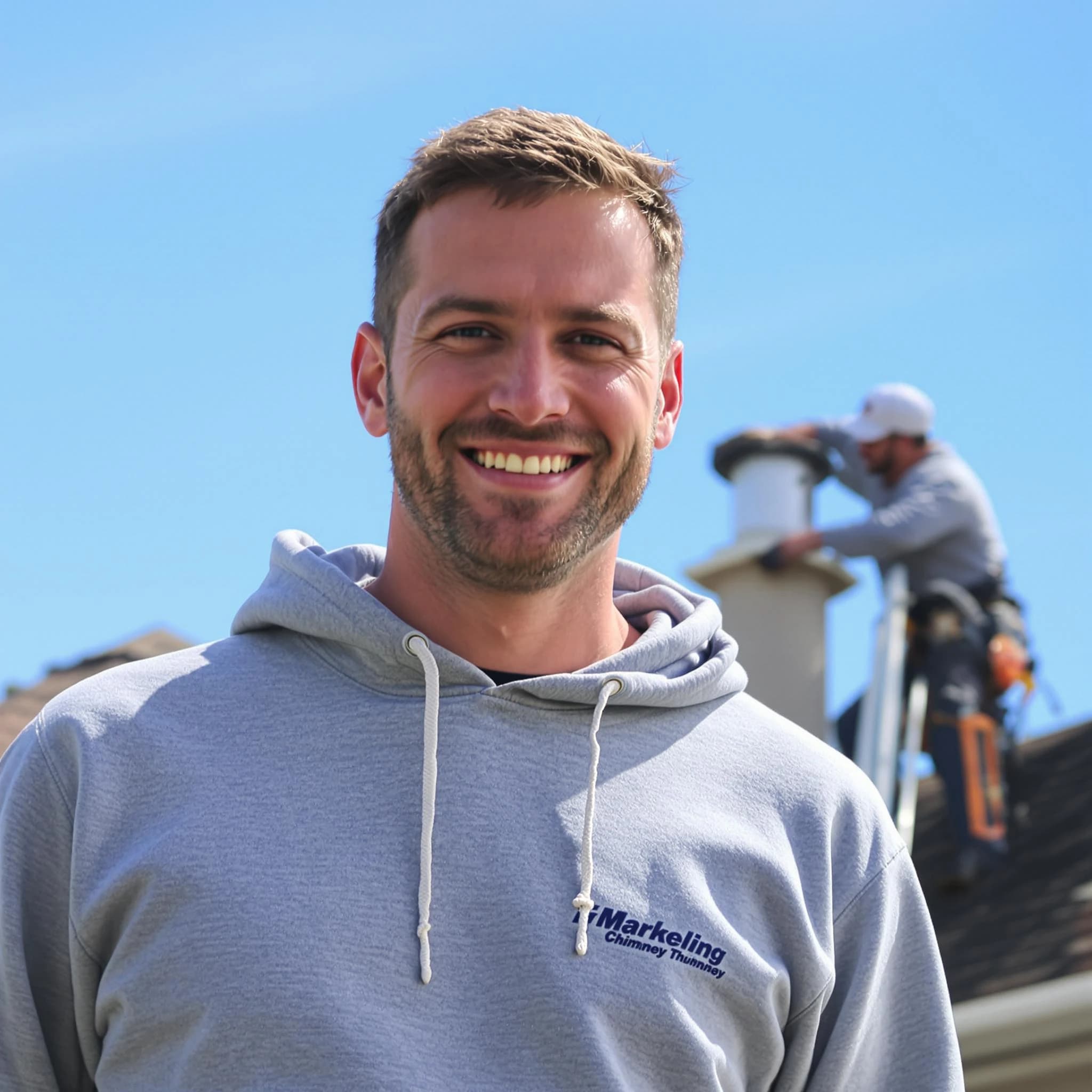 The New Bedford Chimney Sweep team.