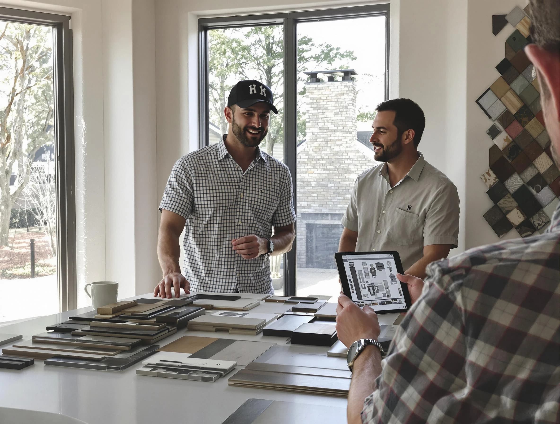 New Bedford Chimney Sweep remodeling a chimney and fireplace in New Bedford, MA