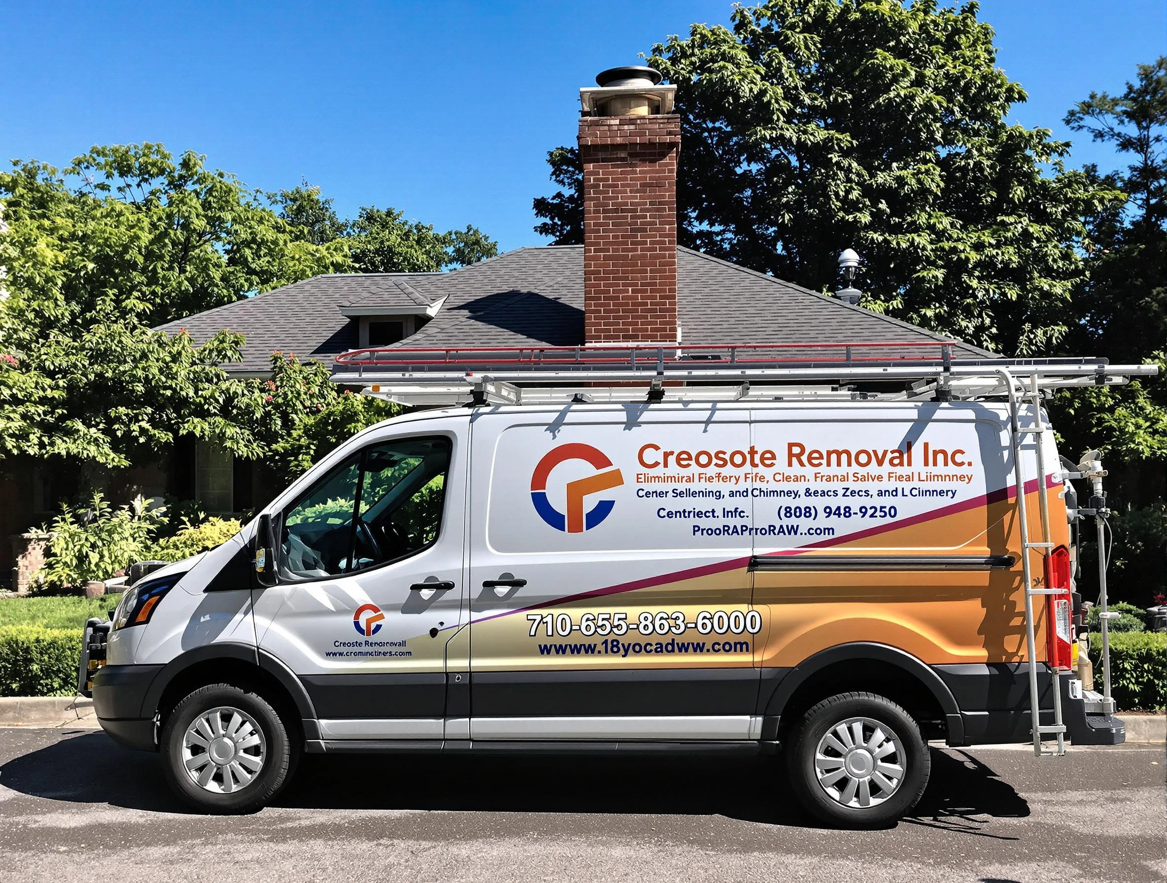 New Bedford Chimney Sweep technician removing creosote safely in New Bedford, MA
